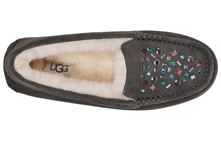 Purchase (W) UGG Ansley Stud 2 (Rivets) Slip On Kelabu 1119100-CHRC