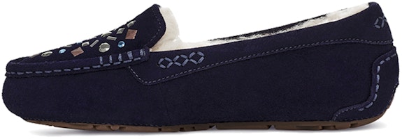 (Women) UGG Ansley Stud 2 (Rivets) Slip on Navy 1119100-MDL (Women) UGG Ansley Stud 2 (Rivets) Slip on Navy 1119100-MDL