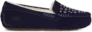 Order (W) UGG Ansley Stud 2 (Rivets) Kasut Gelangsar Biru Tua 1119100-MDL
