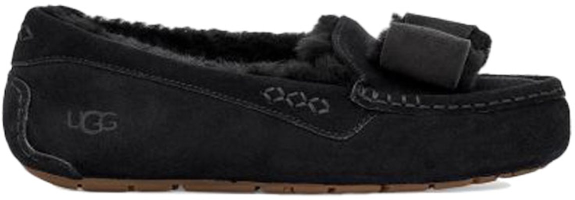 (W) UGG Ansley Twinface Bow 'Hitam' 1118958-BLK Order (W) UGG Ansley Twinface Bow 'Hitam' 1118958-BLK