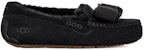 (W) UGG Ansley Twinface Bow 'Hitam' 1118958-BLK