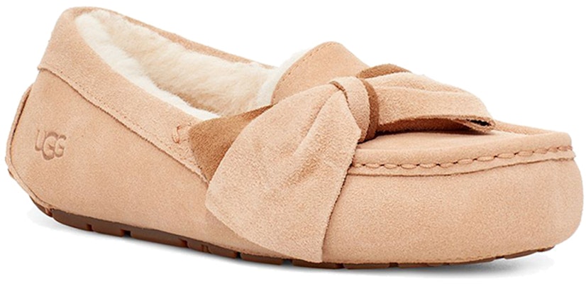 UGG Ansley 雙色蝴蝶結 舒適保暖坡跟鞋 女用 銅色 加絨 Lookbook UGG Ansley 雙色蝴蝶結 舒適保暖坡跟鞋 女用 銅色 加絨