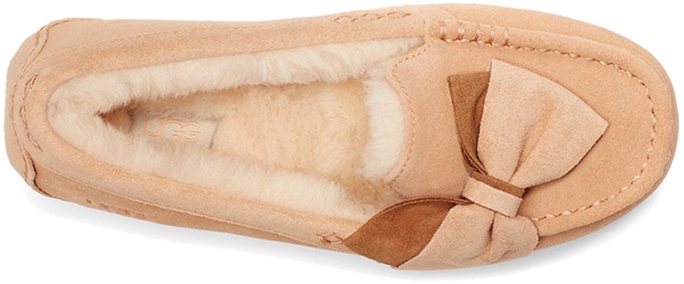 UGG Ansley 雙色蝴蝶結 舒適保暖坡跟鞋 女用 銅色 加絨 Purchase UGG Ansley 雙色蝴蝶結 舒適保暖坡跟鞋 女用 銅色 加絨