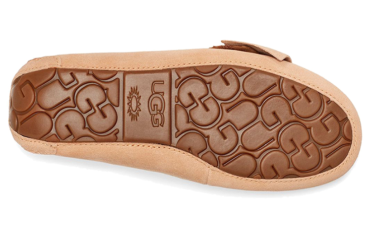 Details for UGG Ansley 雙色蝴蝶結 舒適保暖坡跟鞋 女用 銅色 加絨