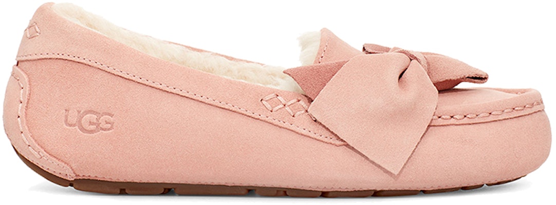 UGG Ansley 雙色蝴蝶結 加絨平底鞋 女款 粉紅色 Order UGG Ansley 雙色蝴蝶結 加絨平底鞋 女款 粉紅色