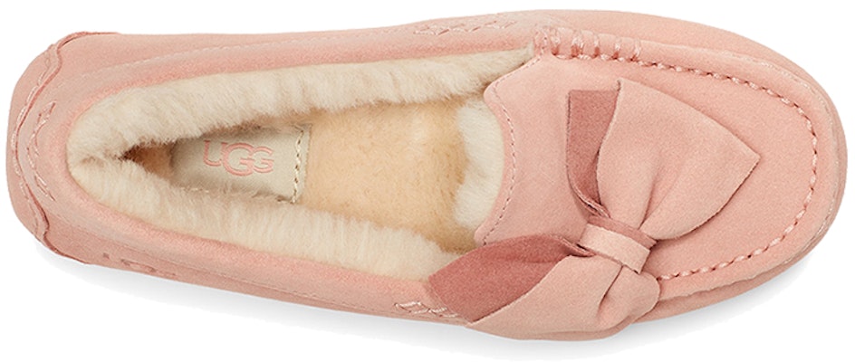 UGG Ansley 雙色蝴蝶結 加絨平底鞋 女款 粉紅色 Shop UGG Ansley 雙色蝴蝶結 加絨平底鞋 女款 粉紅色
