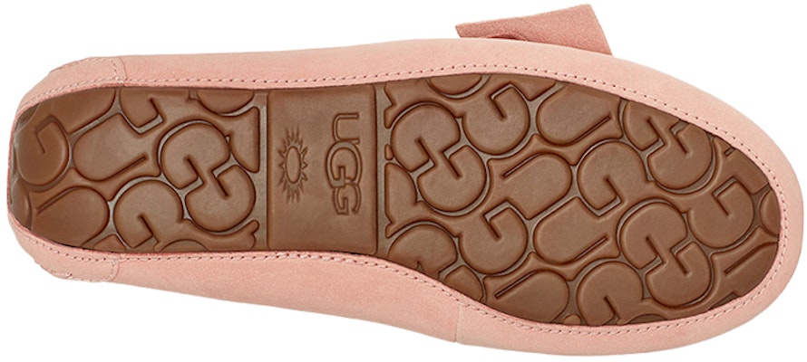 UGG Ansley 雙色蝴蝶結 加絨平底鞋 女款 粉紅色 Details for UGG Ansley 雙色蝴蝶結 加絨平底鞋 女款 粉紅色