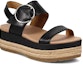 Lookbook (W) UGG April 'Sandal Hitam Kasual Selasa' 1119742-BLLE