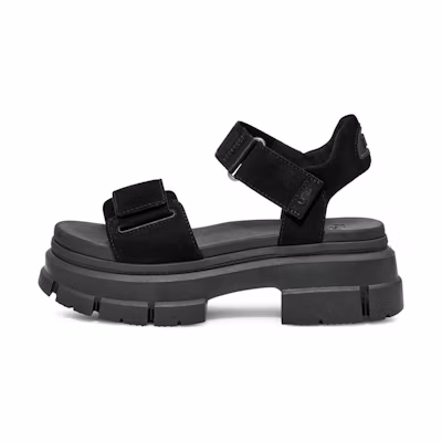 (W) UGG Ashton Ankle Sandal 'Black'