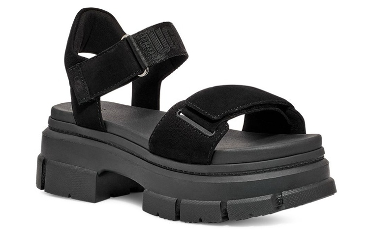 Lookbook (W) UGG Ashton Sandalia Tobillera 'Negro' 1136764-BLK