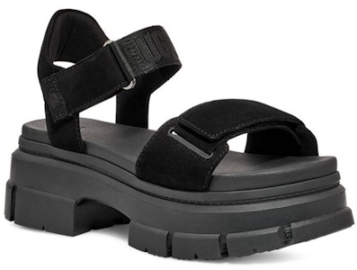 (W) UGGアシュトン アンクルサンダル (ブラック) 1136764-BLK Shop (W) UGGアシュトン アンクルサンダル (ブラック) 1136764-BLK