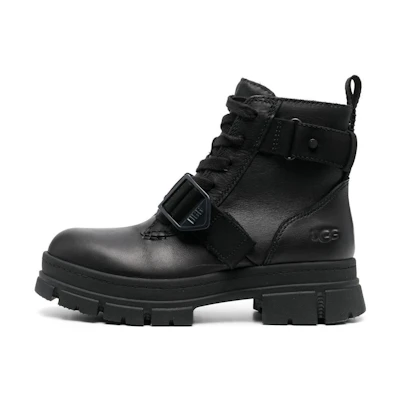 (W) UGG Ashton Lace-up Boots 'Black'