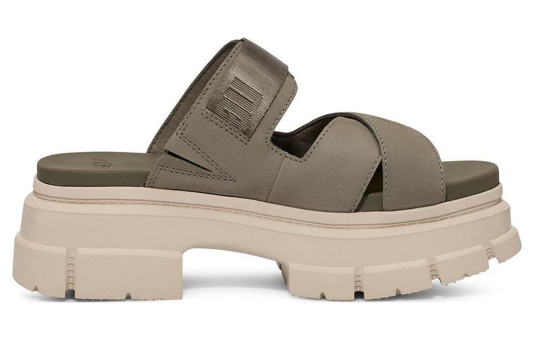 Order UGG 編織布 簡約舒適 時尚涼鞋 女款 苔綠色