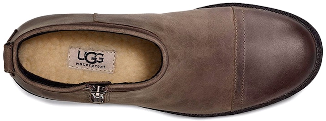 (W) UGG Attell 'Boot Pendek Kulit Coklat Tua dengan Ritsleting' 1103832-MLE Shop (W) UGG Attell 'Boot Pendek Kulit Coklat Tua dengan Ritsleting' 1103832-MLE