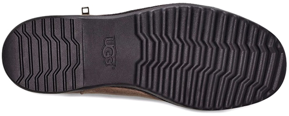 (W) UGG Attell 'Boot Pendek Kulit Coklat Tua dengan Ritsleting' 1103832-MLE Details for (W) UGG Attell 'Boot Pendek Kulit Coklat Tua dengan Ritsleting' 1103832-MLE