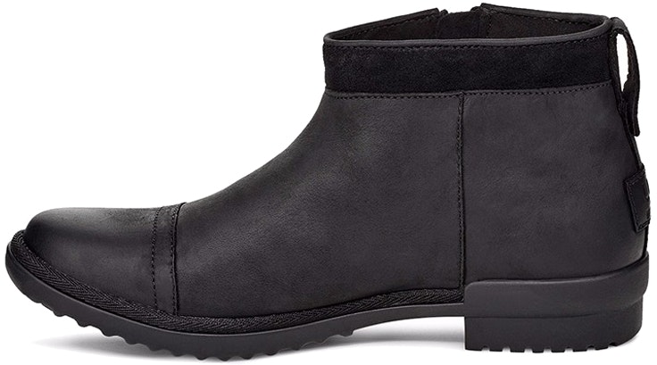 women-ugg-attell-leather-strap-casual-zip-short-boot-black-1103832-blk