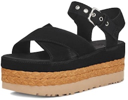(Women) UGG Aubrey Ankle Sandal 'Black' 1152711-BLK (Women) UGG Aubrey Ankle Sandal 'Black' 1152711-BLK
