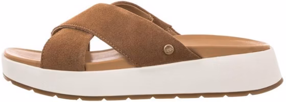 (Women) UGG Australia W Emily 'Brown Fur Comfort Fashion Slide' 1119745-CTSD (Women) UGG Australia W Emily 'Brown Fur Comfort Fashion Slide' 1119745-CTSD