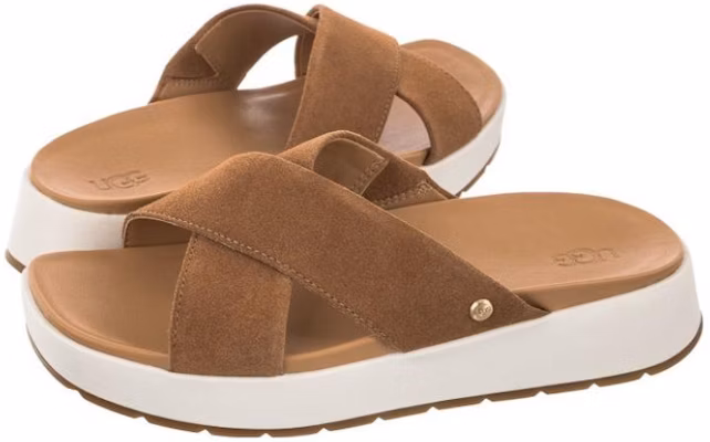 (Women) UGG Australia W Emily 'Brown Fur Comfort Fashion Slide' 1119745-CTSD Lookbook (Women) UGG Australia W Emily 'Brown Fur Comfort Fashion Slide' 1119745-CTSD