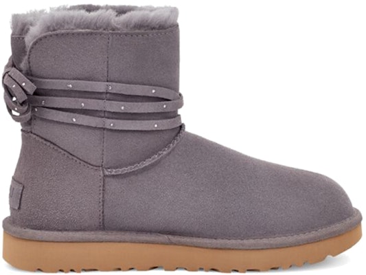 (W) UGG Mini Bailey Bling Bow 'Kelabu' 1120864-SHA Order (W) UGG Mini Bailey Bling Bow 'Kelabu' 1120864-SHA