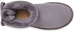 Shop (W) UGG Mini Bailey Bling Bow 'Kelabu' 1120864-SHA