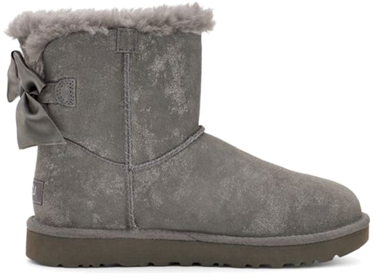 (W) UGG Mini Bailey Bow Brillo Carbón 1125795-CHRC Order (W) UGG Mini Bailey Bow Brillo Carbón 1125795-CHRC