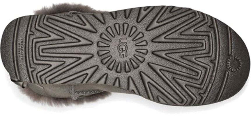 (W) UGG Mini Bailey Bow Brillo Carbón 1125795-CHRC Details for (W) UGG Mini Bailey Bow Brillo Carbón 1125795-CHRC