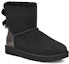 Lookbook (W) UGG 베일리 보우 글리츠 미니 블랙 1120881-BLK