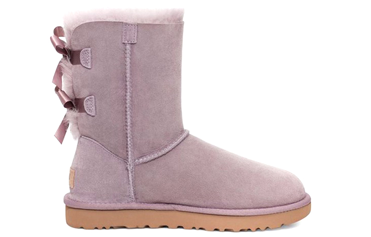 Order UGG Bailey Bailey Bow II 貝莉蝴蝶結加絨 雪地靴 女款 粉紫色