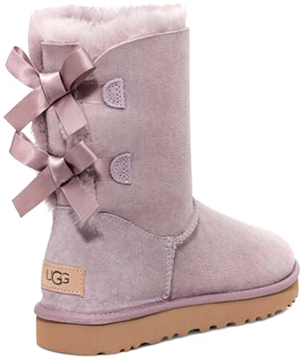 UGG Bailey Bailey Bow II 貝莉蝴蝶結加絨 雪地靴 女款 粉紫色 Shop UGG Bailey Bailey Bow II 貝莉蝴蝶結加絨 雪地靴 女款 粉紫色