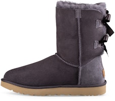 (Women) UGG Bailey Bow II 2.0 Fleece Lined Purple Gray 1016225-NHT (Women) UGG Bailey Bow II 2.0 Fleece Lined Purple Gray 1016225-NHT