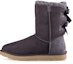 Buy (W) UGG Bailey Bow II 2.0 Bulu Lembut Ungu Kelabu 1016225-NHT