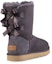 Shop (W) UGG Bailey Bow II 2.0 Bulu Lembut Ungu Kelabu 1016225-NHT