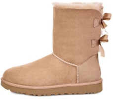 (Women) UGG Bailey Bow II 'Brown Yellow' 1016225-FAWN (Women) UGG Bailey Bow II 'Brown Yellow' 1016225-FAWN
