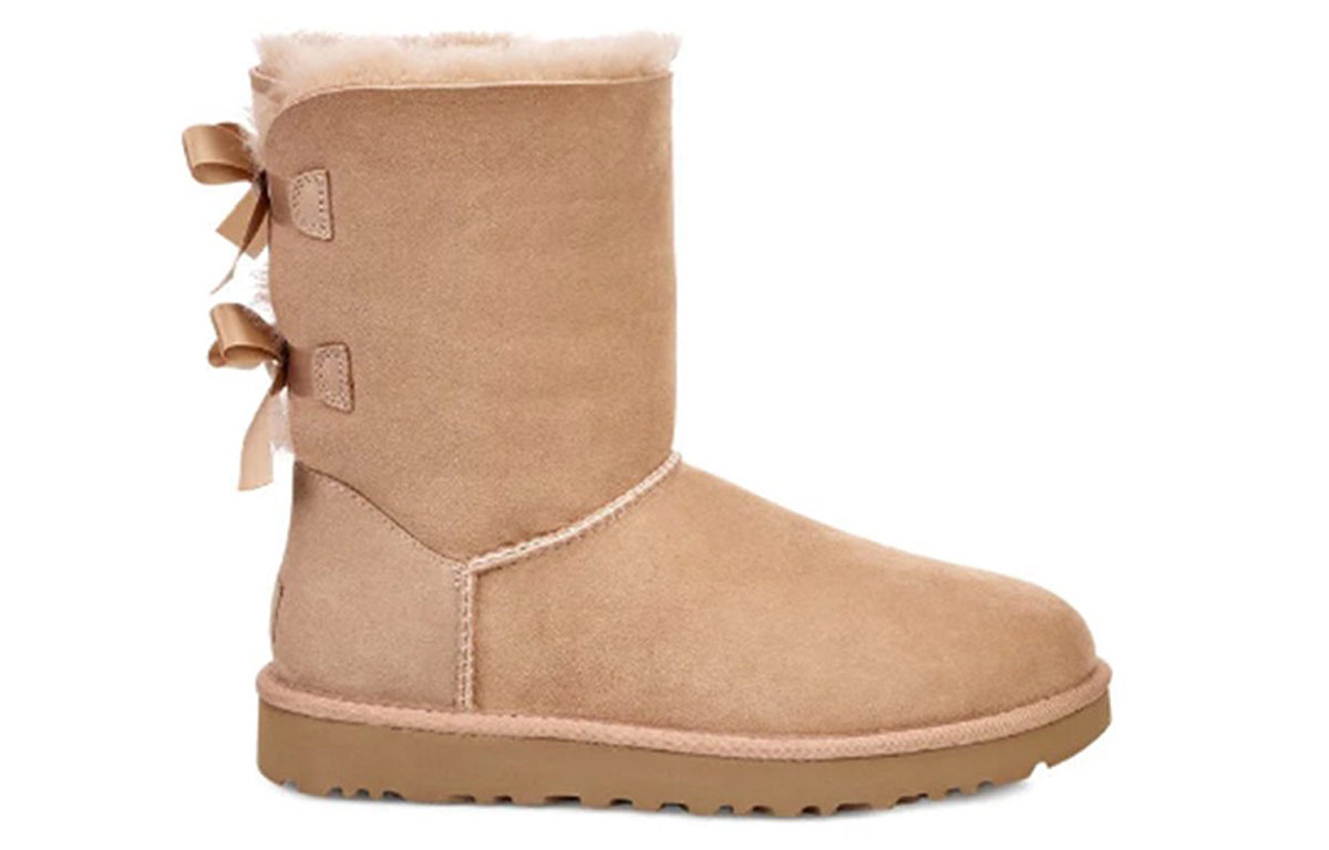 Order UGG Bailey Bow II 加棉雪地靴 女款 棕黃色