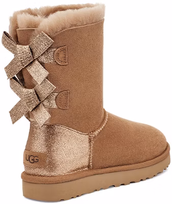 (W) UGG Bailey Bow Glitz Sepatu Wanita 1120884-CHE Shop (W) UGG Bailey Bow Glitz Sepatu Wanita 1120884-CHE
