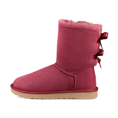 (W) UGG Bailey Bow II 'Rose Red'