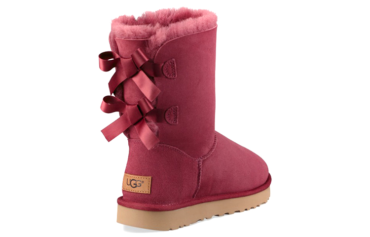 (W) UGG Bailey Bow II 'Rose Red' 圖 4