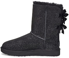 (W) UGG Bailey Bow II Sepatu Bot Salju Hitam Pink 1110415-BLK Buy (W) UGG Bailey Bow II Sepatu Bot Salju Hitam Pink 1110415-BLK