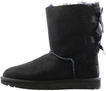 (W) UGG Bailey Bow II Sepatu Bot 'Hitam' 1016225-BLK Buy (W) UGG Bailey Bow II Sepatu Bot 'Hitam' 1016225-BLK