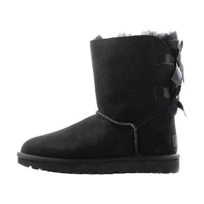 (W) UGG Bailey Bow II Boot 'Black'