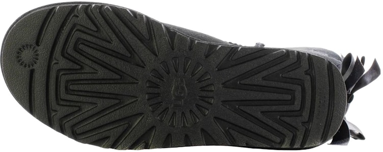 (W) UGG Bailey Bow II Sepatu Bot 'Hitam' 1016225-BLK Details for (W) UGG Bailey Bow II Sepatu Bot 'Hitam' 1016225-BLK