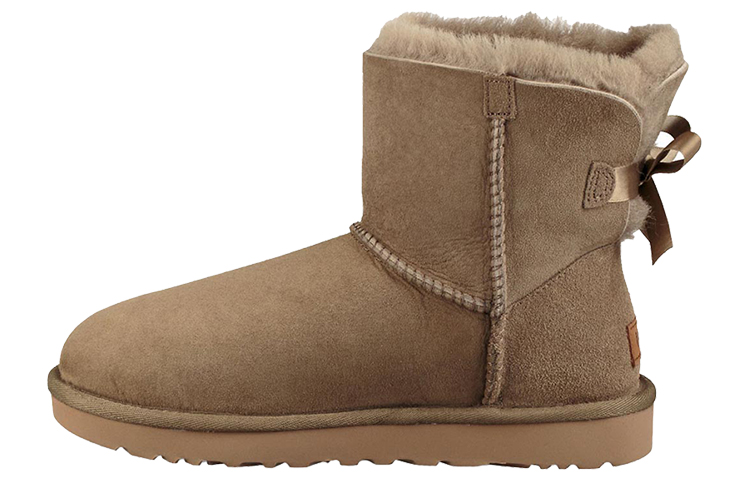 (Women) UGG Mini Bailey Bow II Boot Snow boots Light Brown 1016501-ALP