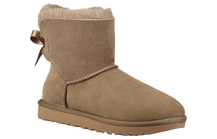 Lookbook (W) (여성용) UGG 미니 베일리 보우 II 스노우 부츠 라이트 브라운 1016501-ALP 1016501-ALP