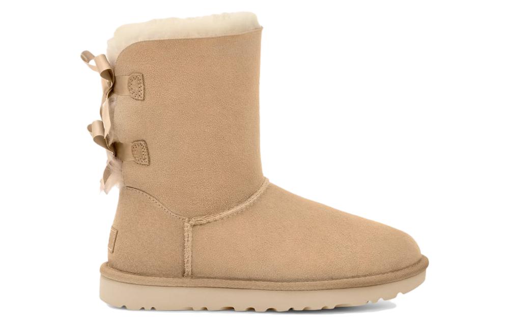 Order （女款）UGG Bailey Bow II 靴 芥末籽色 1016225-MDSD