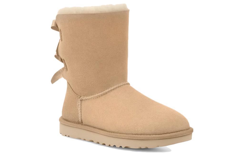 Lookbook （女款）UGG Bailey Bow II 靴 芥末籽色 1016225-MDSD