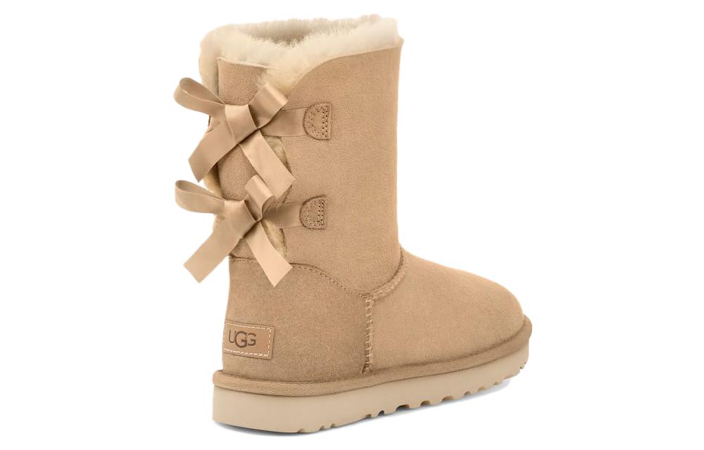 Shop （女款）UGG Bailey Bow II 靴 芥末籽色 1016225-MDSD