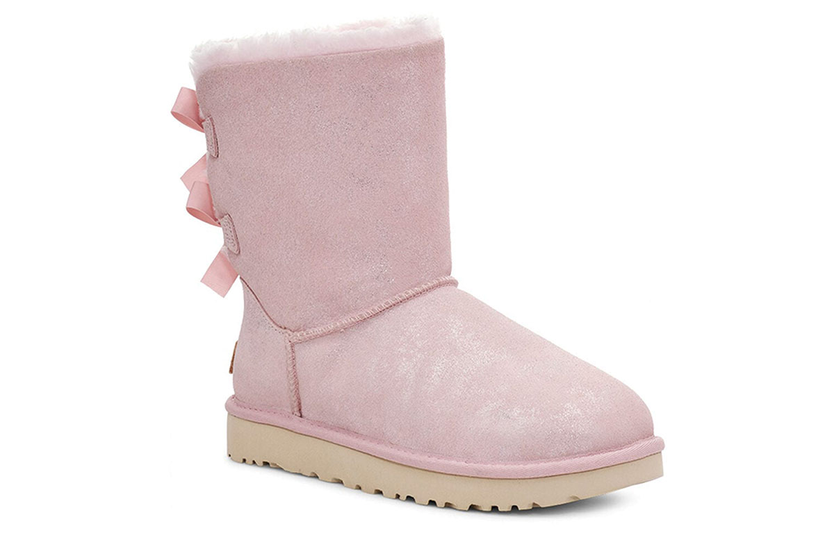 (W) UGG Bailey Bow II Fleece Lined Pink 圖 3