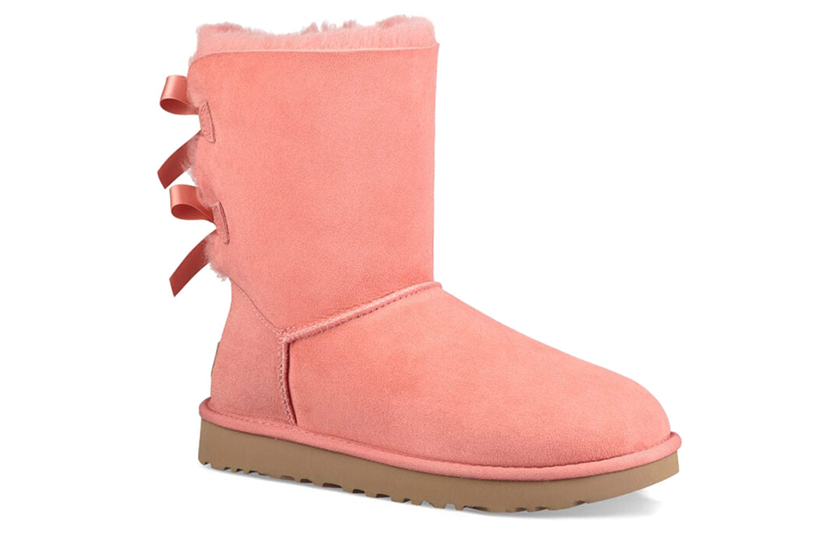 (W) UGG Bailey Bow II Fleece Lined Pink Red 圖 3