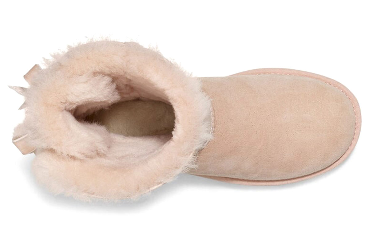 (W) UGG Bailey Bow II Pink Snow Boots 圖 5